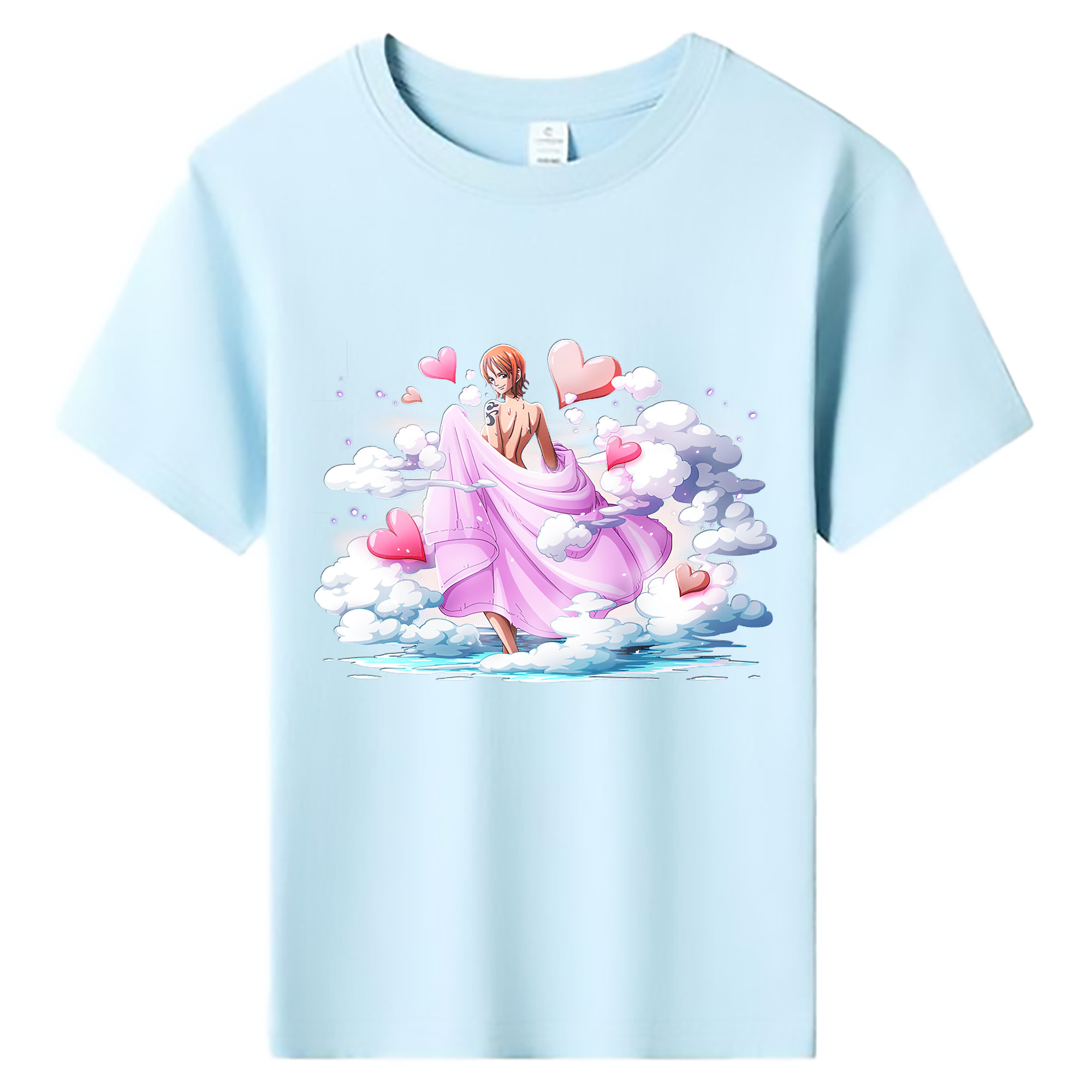 ワンピース ナミ ONE PIECE Nami 綿100％キッズTシャツ（フロントプリント）